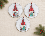 Personalized Gnome Christmas Ornament Custom Holiday Keepsake
