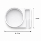 Brush Rinse Trays with Brush Rest for Painting Kits | Bulk