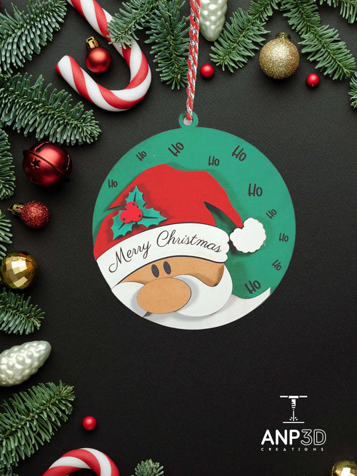 2024 Christmas Ornaments, Santa, Snowman, deer, penguin, Tree decoration, Xmas decor