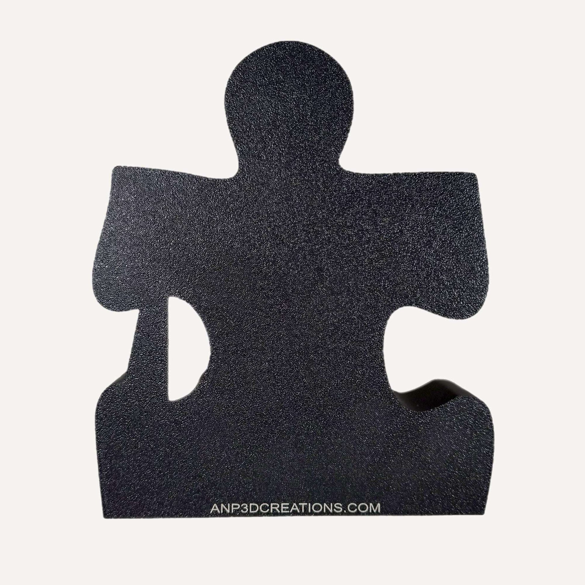 Personalized Father’s Day 3D Puzzle Piece Plaque Gift for Dad from Kids Unique Gift for Him New Dad Sentimental Present for Grandpa Gift
