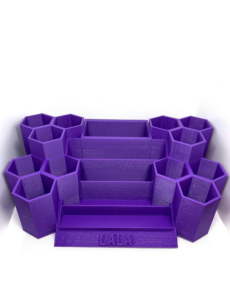 Personalized Makeup Organizer, Brush holder, Makeup Box, Brush Stand, Brush Storage