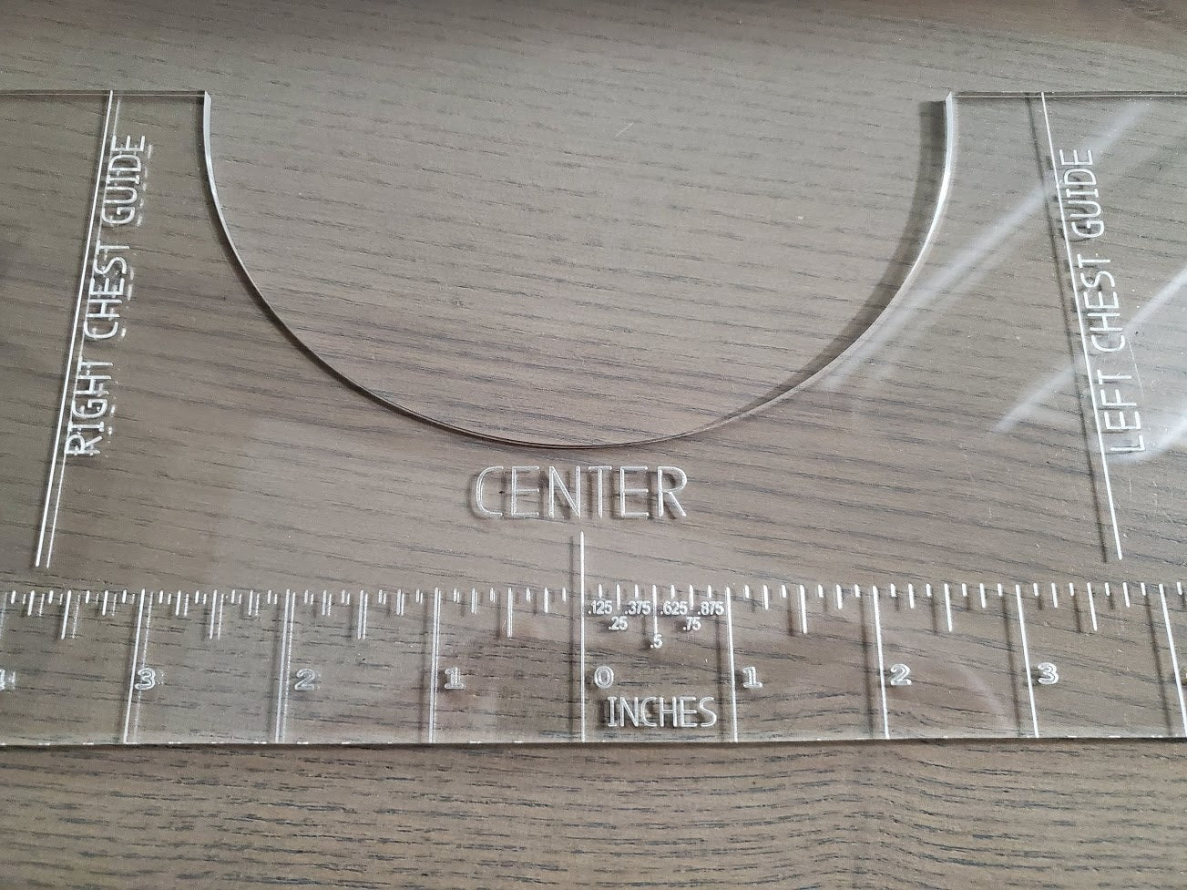 T-shirt alignment ruler - placement ruler - guide for HTV