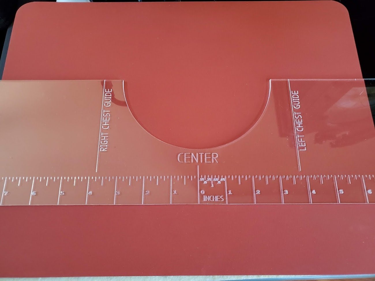 T-shirt alignment ruler - placement ruler - guide for HTV