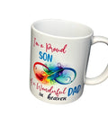 Remembering Dad Coffee Mug | Grief Gift |12OZ Mug| dishwasher & microwave safe
