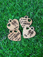 Memorial keepsake Heartfelt Remembrance Keychain Keep Your Loved One Close, Sympathy Gift, Honoring the Ones We Love