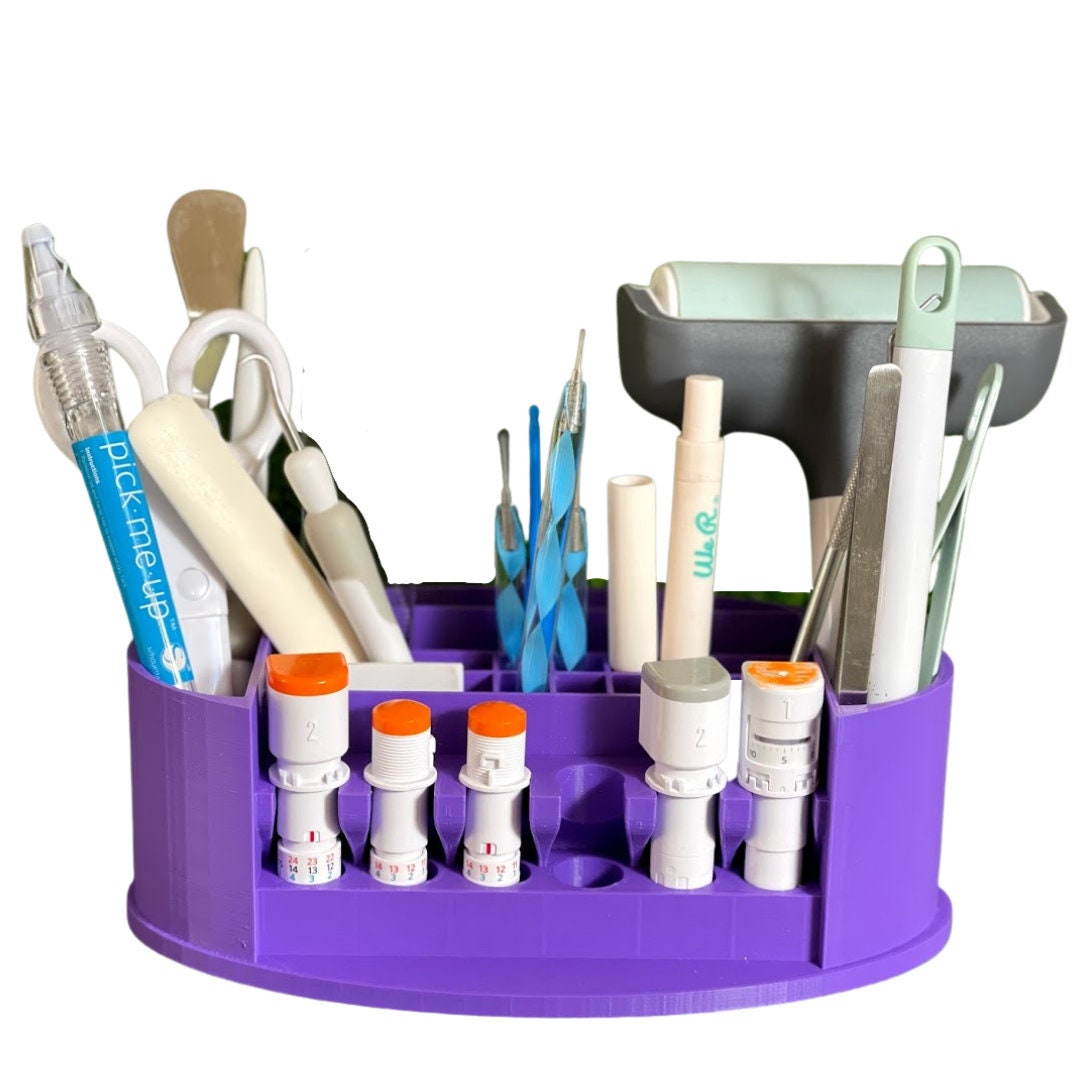 Personalized Silhouette Cameo 4 Tool and Blade Organizer - Blade Caddy  - Tool Holder