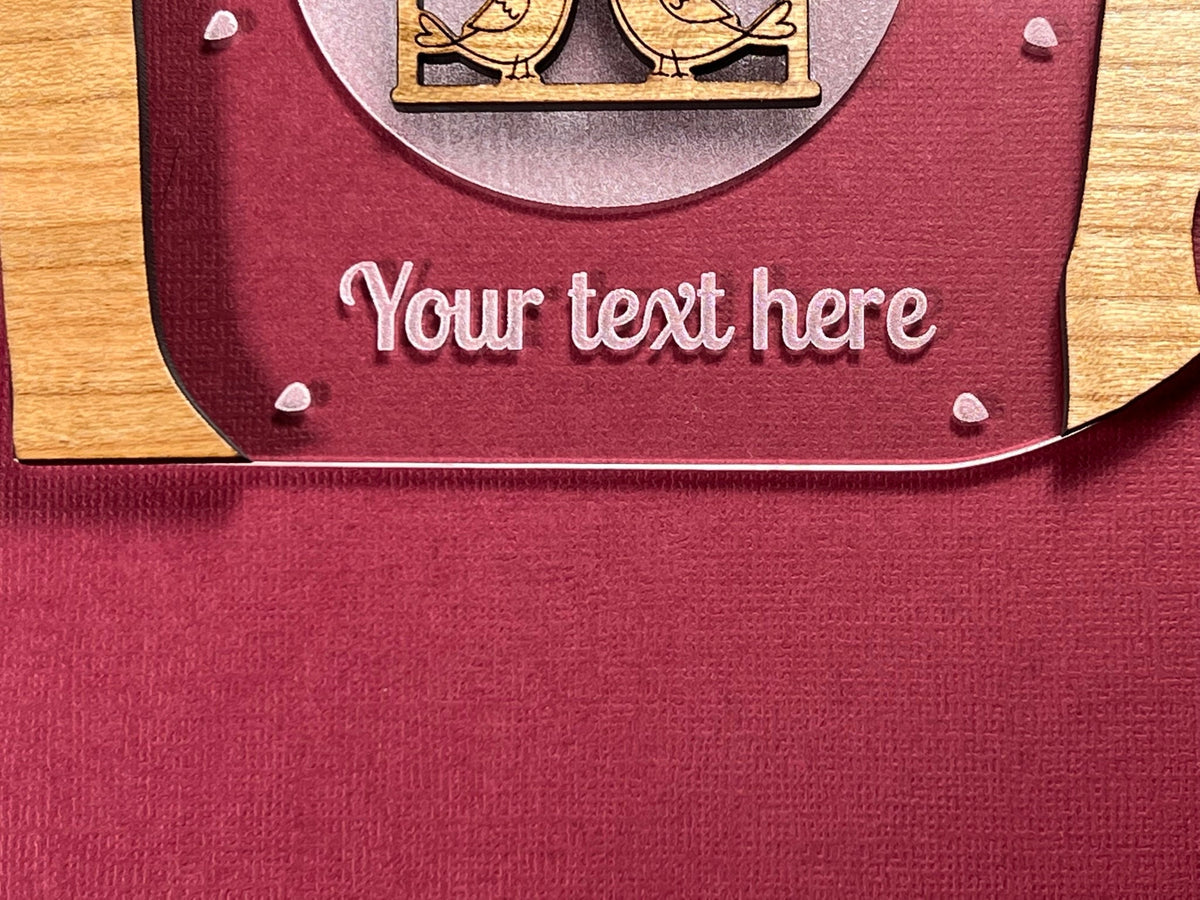 Romantic Gift Plaque Anniversary Gift for Her or Him Personalized Couples Keepsake
