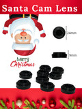 Santa Cam Lens for Ornaments Fake Camera Lenses
