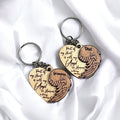 Personalized Angel Wing Memorial Keychain  Sympathy Gift
