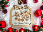 This is Us Family Personalized Plaque- Keepsake, family gift, Christmas gift,