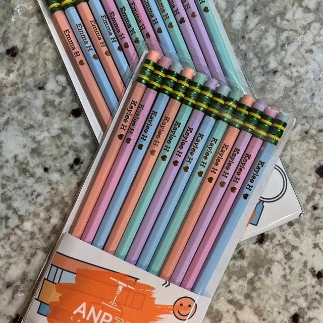 Personalized pencils