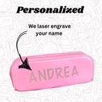 Personalized Pencil pouch Back to school Supplies for kids Pencil storage silicone case gift kids Colorful Pencil case gift for