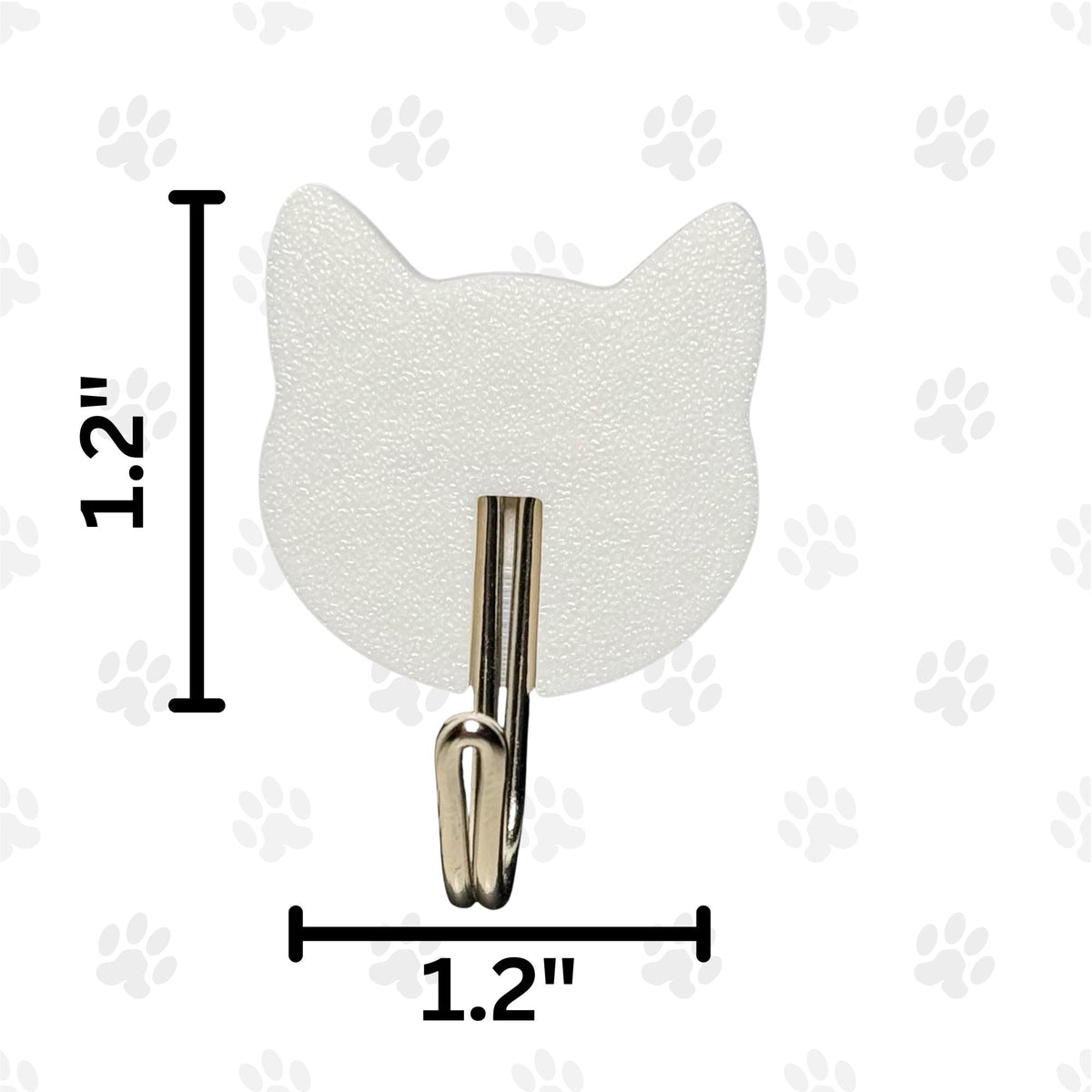 Cat Shaped Adhesive Wall Hook – Cute Home & Kitchen Decor