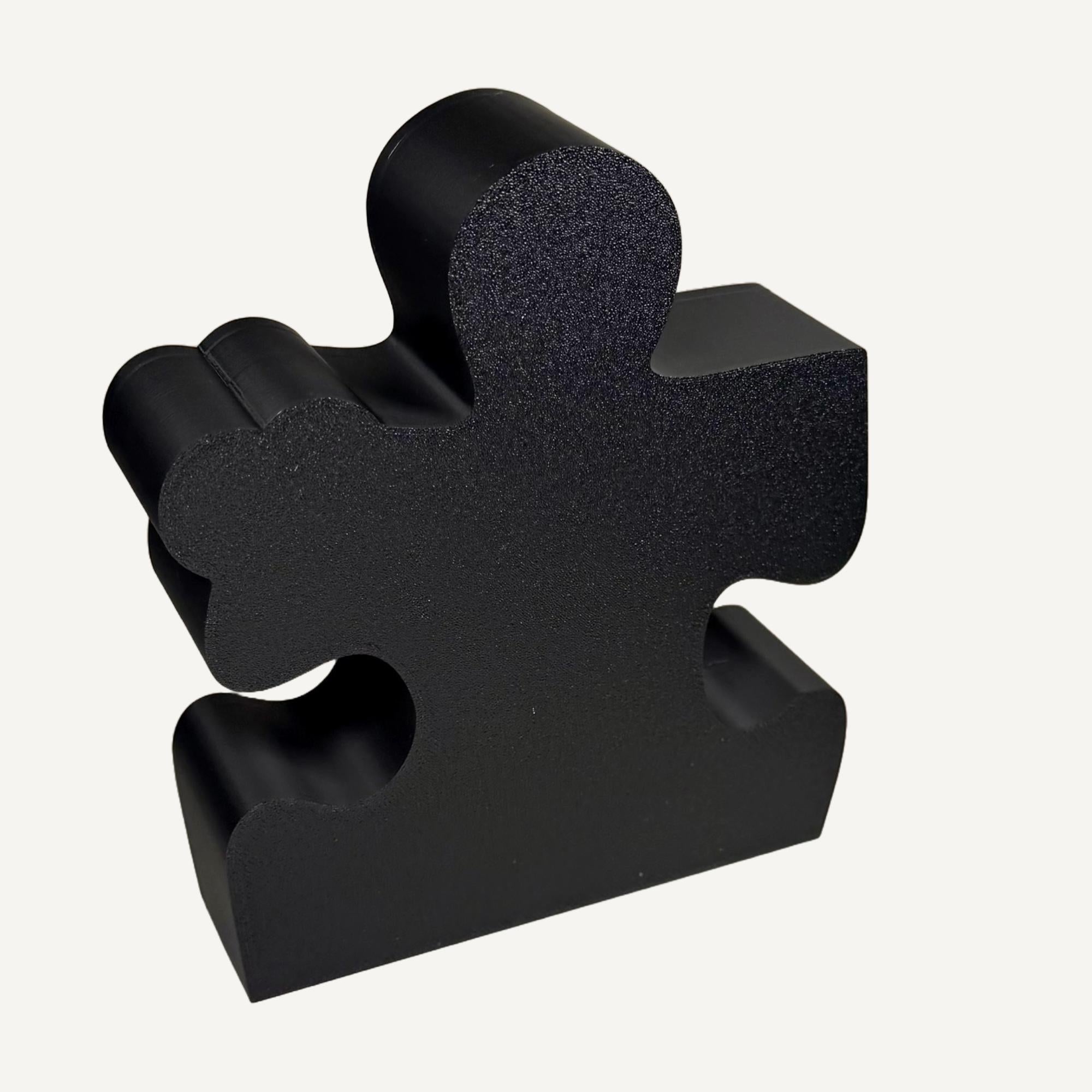 Thoughtful healthcare worker gift, puzzle-shaped wooden decor with a gratitude message and floral accents.