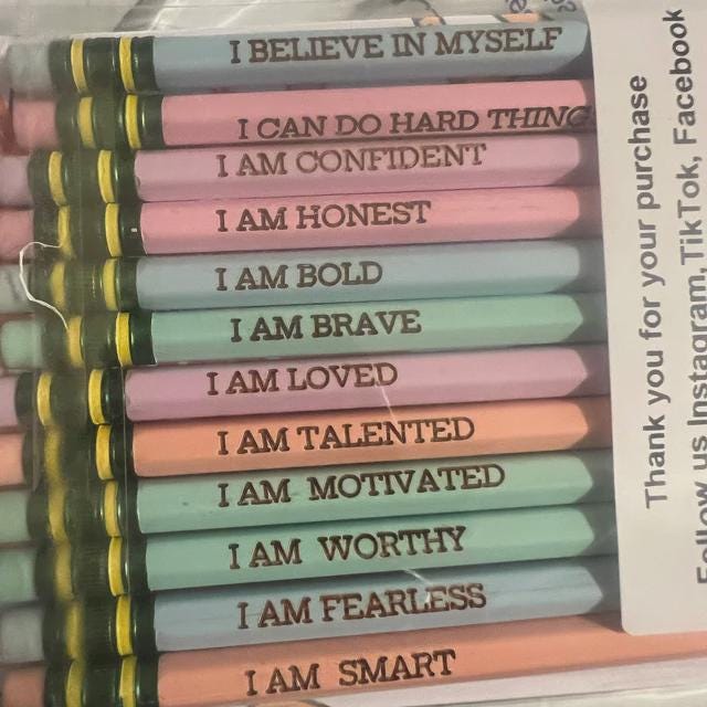 Personalized pencils