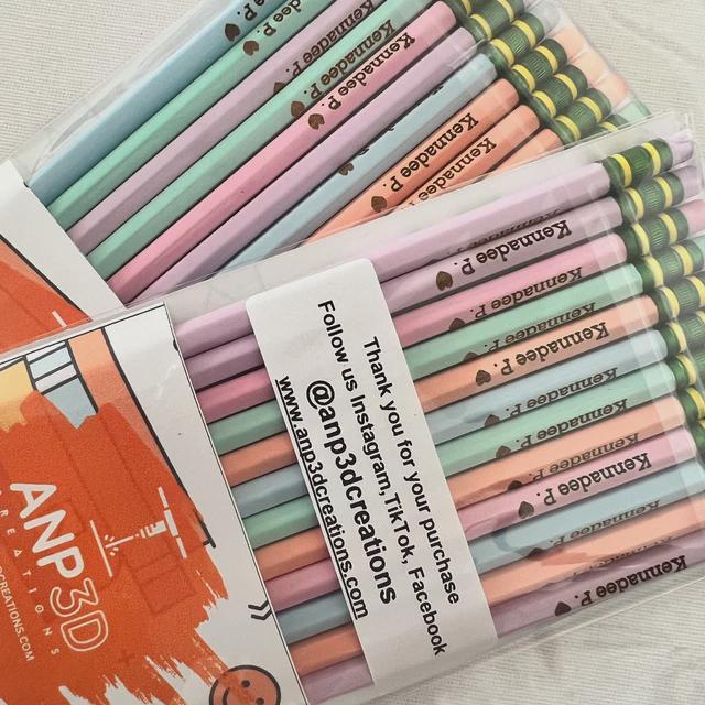 Personalized pencils