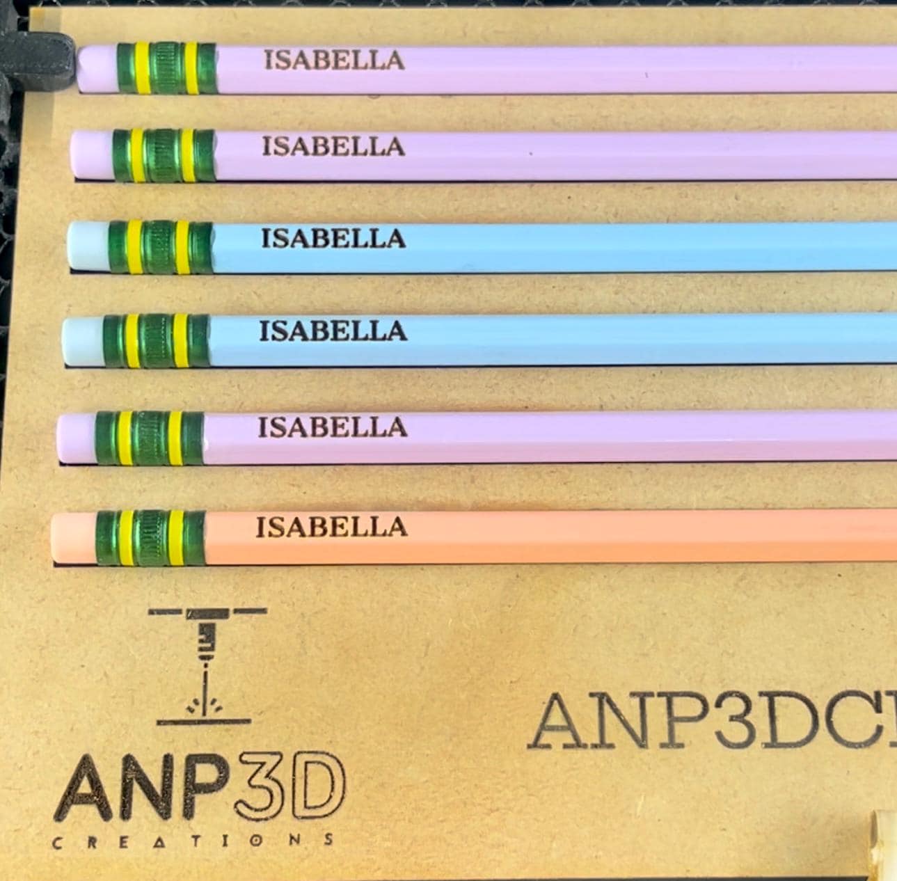 Personalized pencils