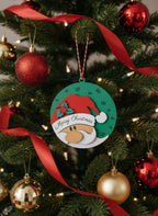 2026 Hand Painted Wood Christmas Ornaments, Santa, Snowman, Penguin, Deer