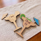 Margarita Gift Card Holder Birch Cocktail Gift for Birthdays and Celebrations
