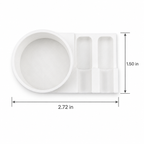 Brush Rinse Trays with Brush Rest for Painting Kits | Bulk